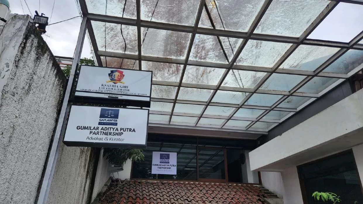 Kantor GAP Lawyer di Jl. Taman Pramuka No. 159, Bandung