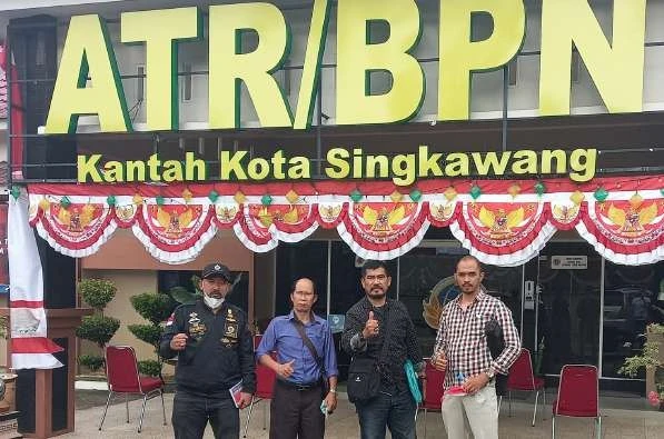 Tim GAP Lawyer di Kantor Pertanahan (ATR/BPN) Kota Singkawang