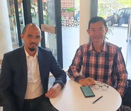 Rapat strategi perkara bersama klien